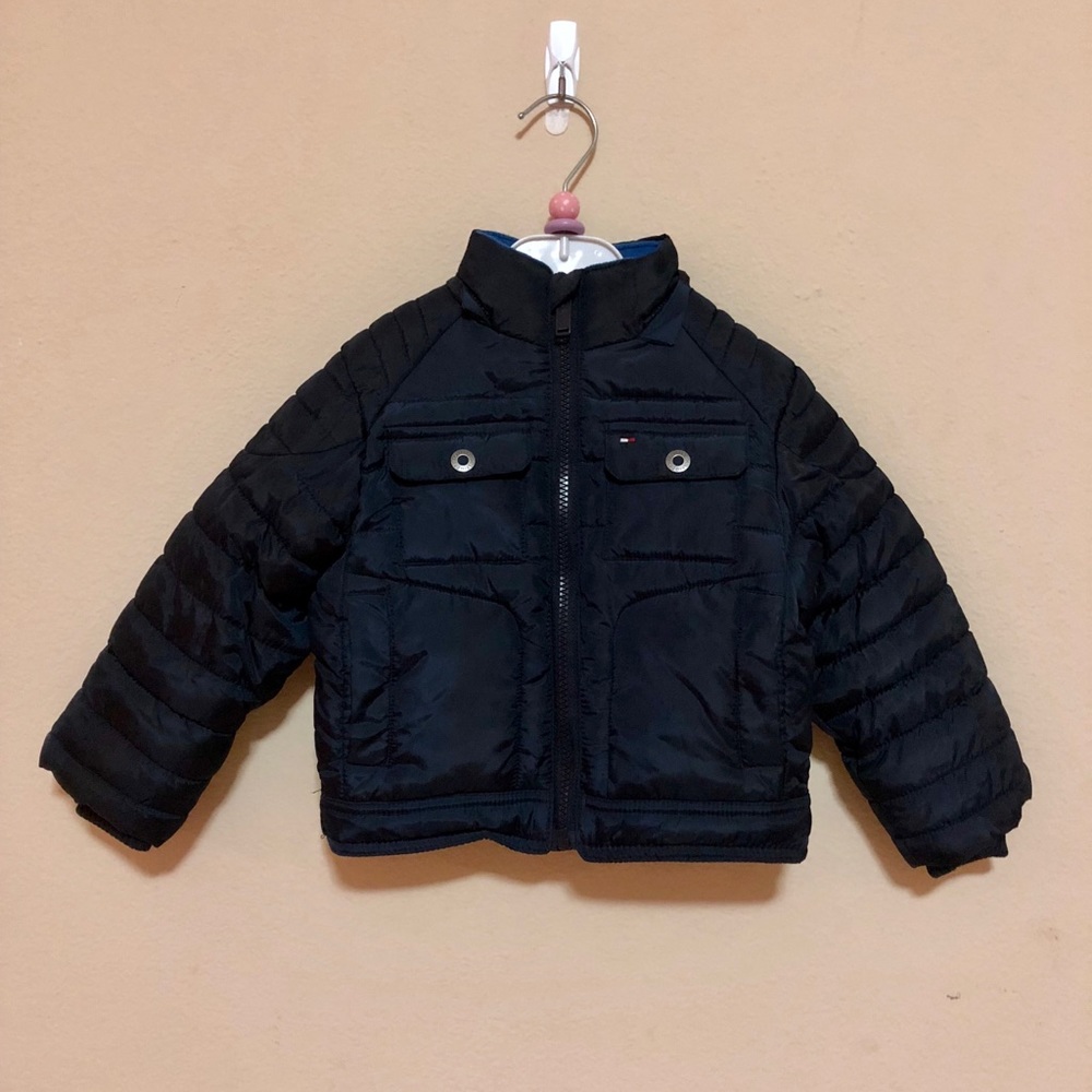 Gently used Tommy hilfiger puffer jacket 2T